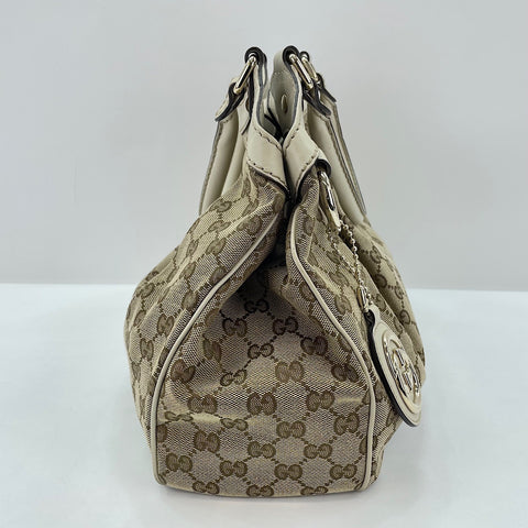 GUCCI Sukey Tote Bag beige WS34960