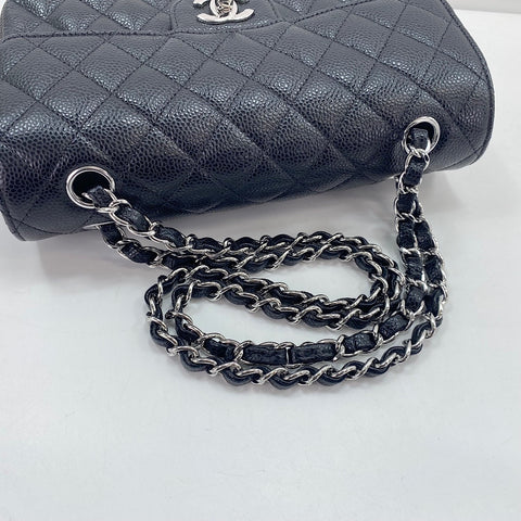 CHANEL Matelasse Small Shoulder Bag black WS34962