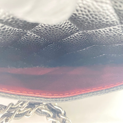 CHANEL Matelasse Small Shoulder Bag black WS34962