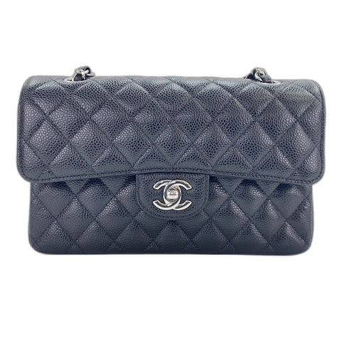CHANEL Matelasse Small Shoulder Bag black WS34962