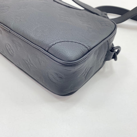 LOUIS VUITTON Trocadero Wearable Wallet Shoulder Bag black WS34963