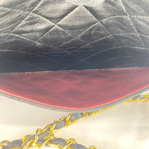 CHANEL Matelasse Shoulder Bag black WS34965
