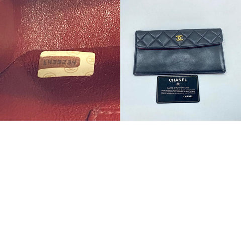 CHANEL Matelasse Shoulder Bag black WS34965