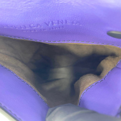 BOTTEGAVENETA INTRECCIATO Shoulder Bag purple WS34968
