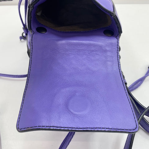 BOTTEGAVENETA INTRECCIATO Shoulder Bag purple WS34968