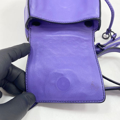 BOTTEGAVENETA INTRECCIATO Shoulder Bag purple WS34968