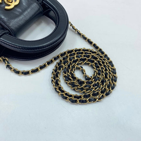 CHANEL Matelasse Shoulder Bag black WS34969