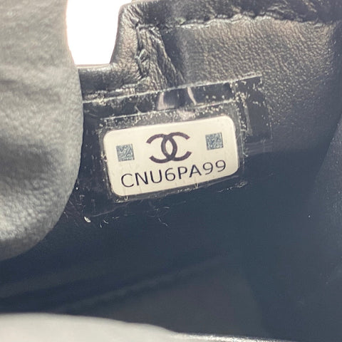 CHANEL Matelasse Shoulder Bag black WS34969