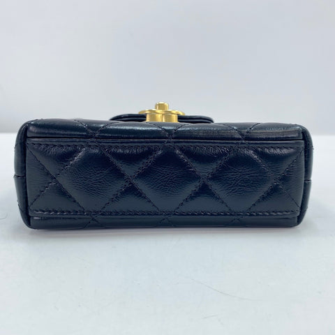 CHANEL Matelasse Shoulder Bag black WS34969
