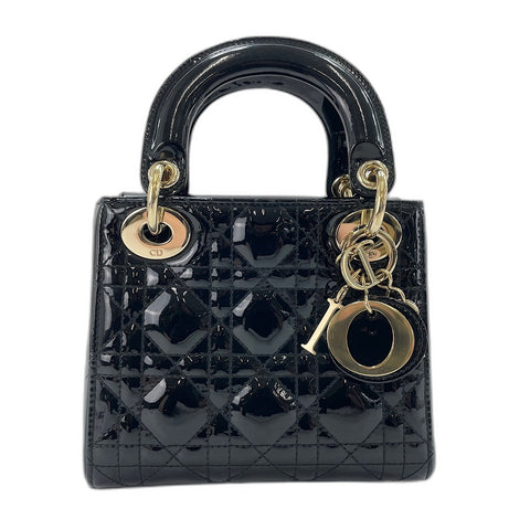 Christian Dior Lady Christian Dior mini 2WAY Handbag black WS34973