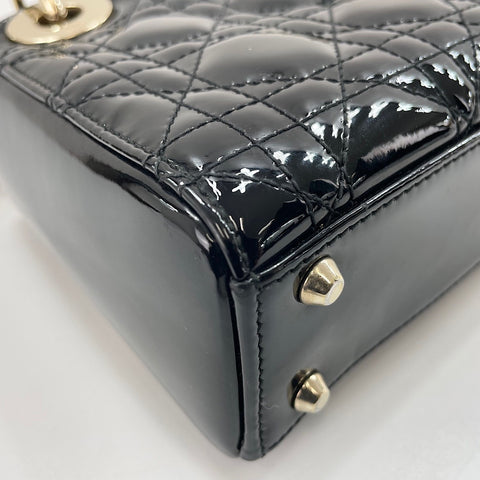 Christian Dior Lady Christian Dior mini 2WAY Handbag black WS34973