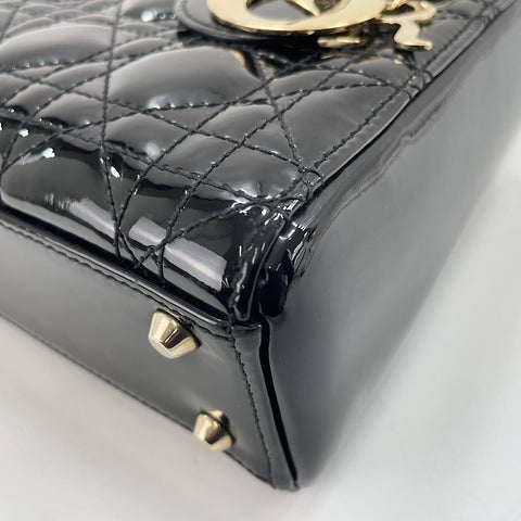 Christian Dior Lady Christian Dior mini 2WAY Handbag black WS34973