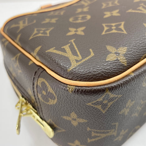 LOUIS VUITTON Trueville Handbag Brown WS34975