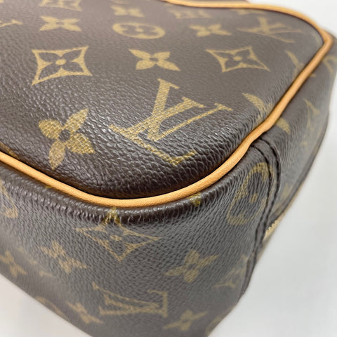 LOUIS VUITTON Trueville Handbag Brown WS34975