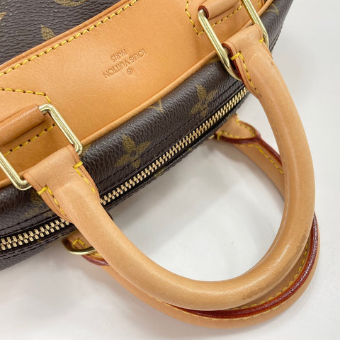 LOUIS VUITTON Trueville Handbag Brown WS34975