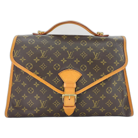 LOUIS VUITTON Beverly Handbag Brown WS34977