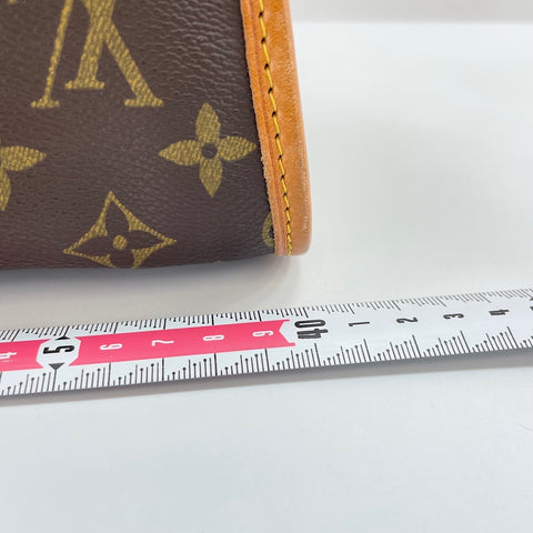 LOUIS VUITTON Beverly Handbag Brown WS34977