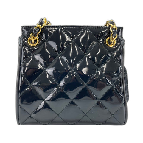 CHANEL Matelasse Shoulder Bag black WS34980