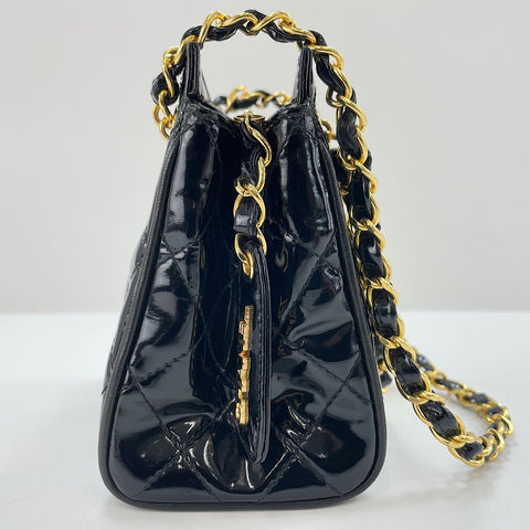 CHANEL Matelasse Shoulder Bag black WS34980