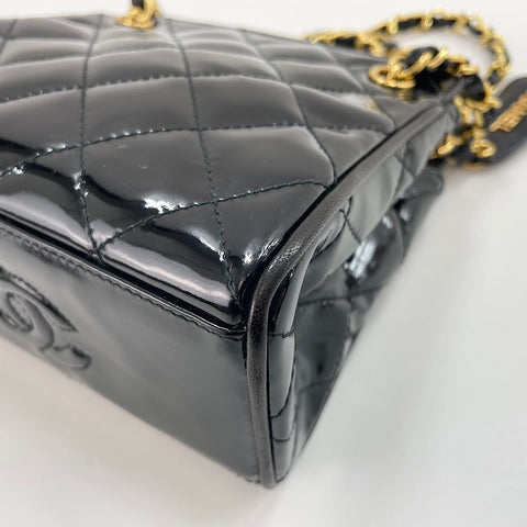 CHANEL Matelasse Shoulder Bag black WS34980