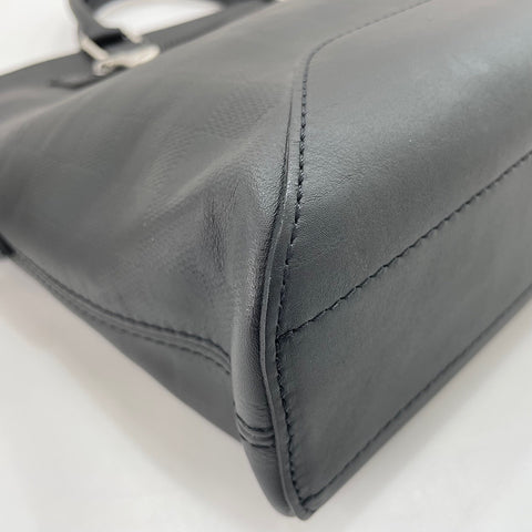LOUIS VUITTON Avenue Briefcase Handbag black WS34981