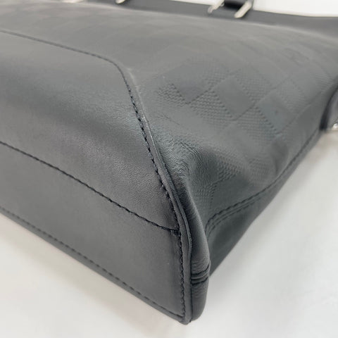 LOUIS VUITTON Avenue Briefcase Handbag black WS34981