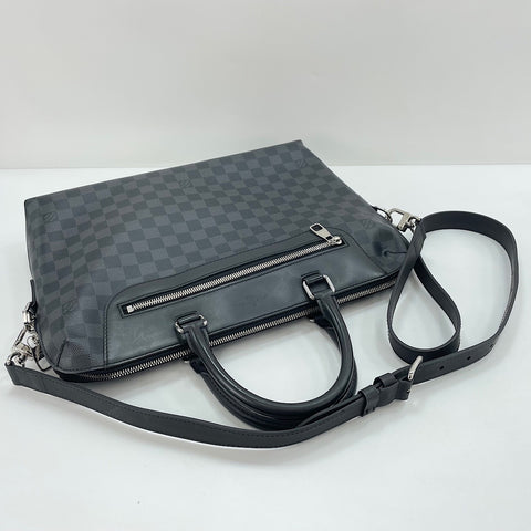 LOUIS VUITTON Porte Document Jules NM Handbag black WS34982