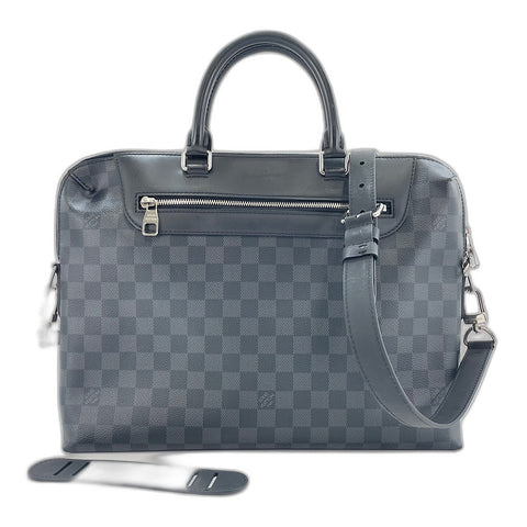 LOUIS VUITTON Porte Document Jules NM Handbag black WS34982