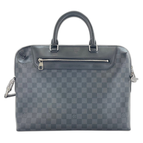 LOUIS VUITTON Porte Document Jules NM Handbag black WS34982