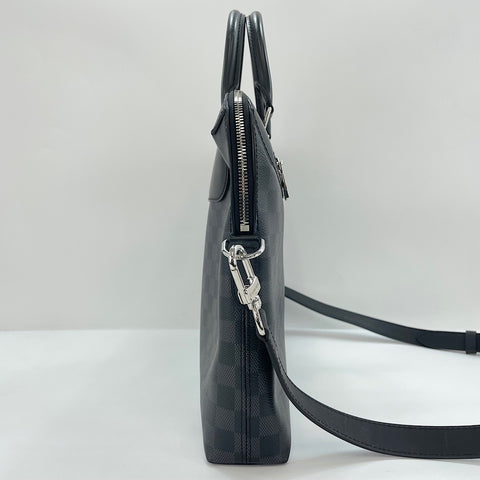 LOUIS VUITTON Porte Document Jules NM Handbag black WS34982