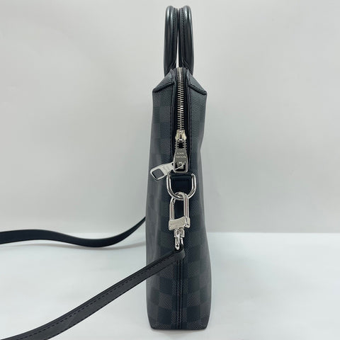 LOUIS VUITTON Porte Document Jules NM Handbag black WS34982