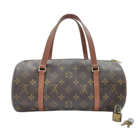LOUIS VUITTON Papillon 30 Handbag Brown WS34987