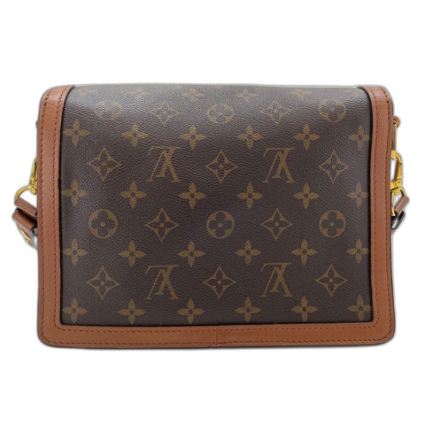 LOUIS VUITTON Dauphine MM Shoulder Bag Brown WS34988