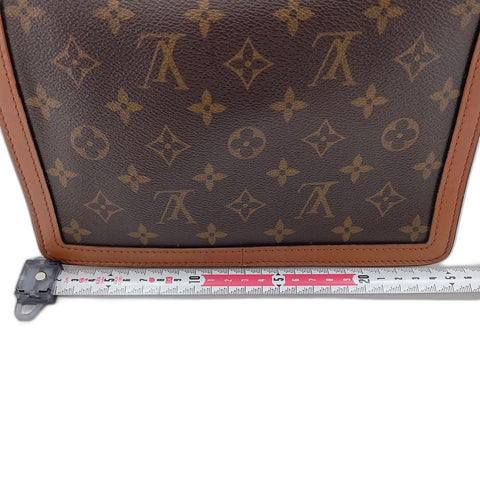 LOUIS VUITTON Dauphine MM Shoulder Bag Brown WS34988