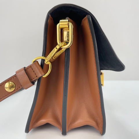 LOUIS VUITTON Dauphine MM Shoulder Bag Brown WS34988