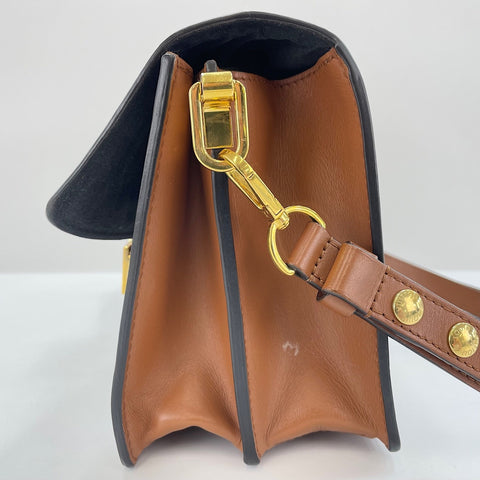 LOUIS VUITTON Dauphine MM Shoulder Bag Brown WS34988
