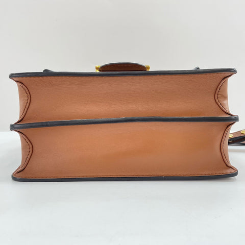 LOUIS VUITTON Dauphine MM Shoulder Bag Brown WS34988