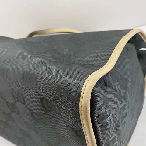 GUCCI Obzagrid 2WAY Handbag gray WS34991