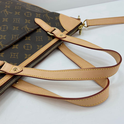 LOUIS VUITTON Odeon GM Handbag Brown WS34993
