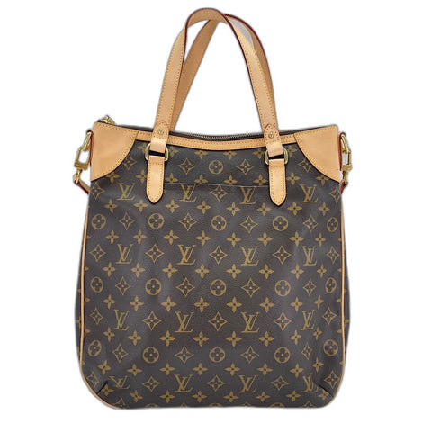 LOUIS VUITTON Odeon GM Handbag Brown WS34993