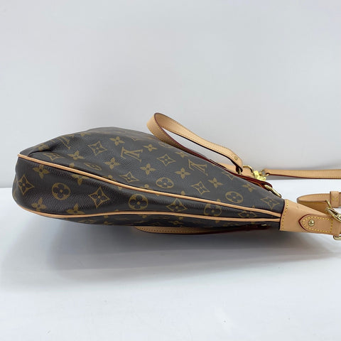 LOUIS VUITTON Odeon GM Handbag Brown WS34993