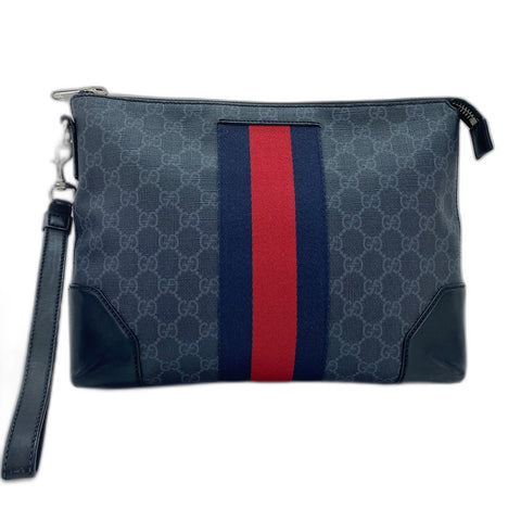 GUCCI Clutch bag black WS34994
