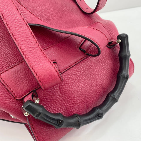 GUCCI Tassel Backpack Â· Daypack pink WS34995