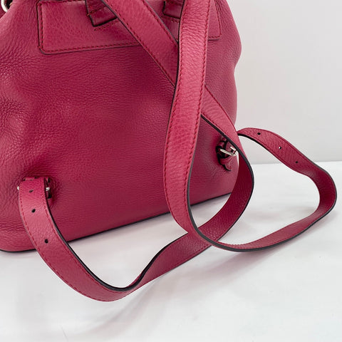 GUCCI Tassel Backpack Â· Daypack pink WS34995