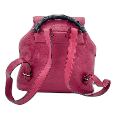 GUCCI Tassel Backpack Â· Daypack pink WS34995