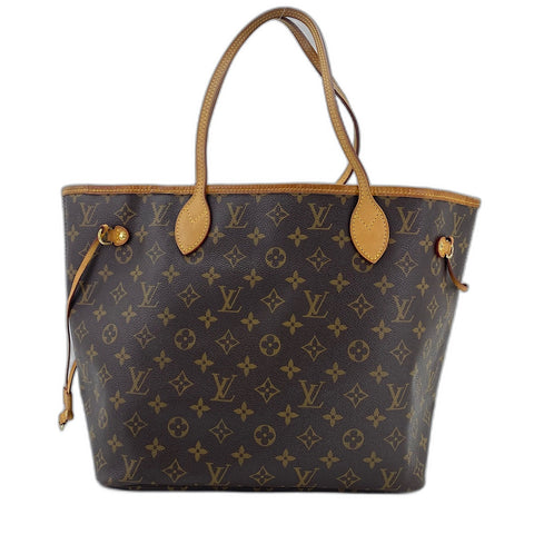 LOUIS VUITTON Neverfull MM Tote Bag Brown WS34996