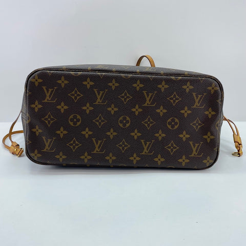 LOUIS VUITTON Neverfull MM Tote Bag Brown WS34996