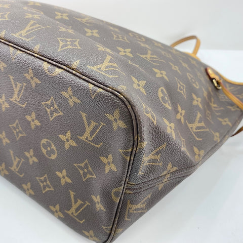 LOUIS VUITTON Neverfull MM Tote Bag Brown WS34996