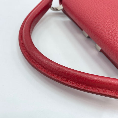LOUIS VUITTON Parciana Capucines BB Handbag Red WS34997