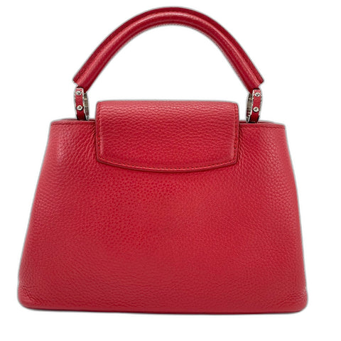 LOUIS VUITTON Parciana Capucines BB Handbag Red WS34997